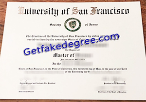 buy fake University of San Francisco diploma