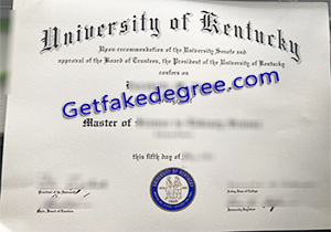 buy fake University of Kentucky diploma