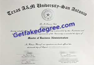 buy fake A&M-San Antonio diploma