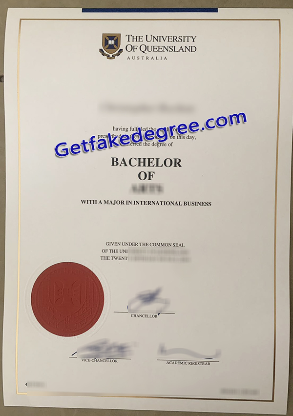 University of Queensland diploma, University of Queensland degree