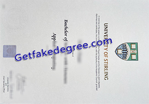 buy fake University of Stirling diploma