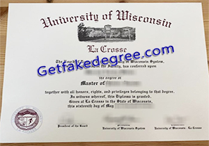 buy fake UW–La Crosse diploma
