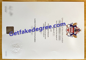 buy fake University of the Arts London diploma