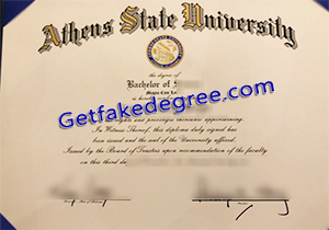 buy fake Athens State University degree