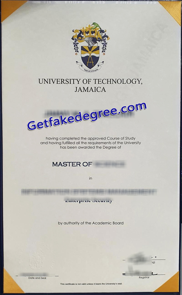 University of Technology Jamaica diploma, UTech degree
