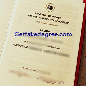 buy fake University of Tromsø diploma