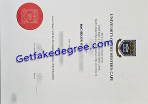 buy fake University of the Western Cape diploma
