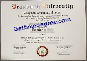 buy Brandman University fake diploma