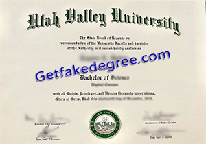 buy fake Utah Valley University degree