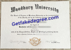 buy fake Woodbury University diploma