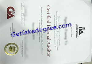 buy CIA fake certificate