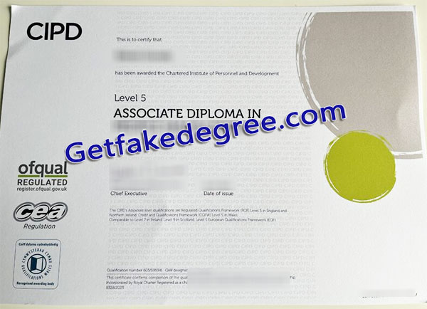 CIPD degree, CIPD certificate