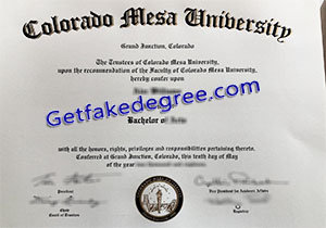 buy fake Colorado Mesa University degree