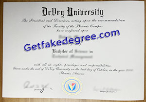 buy DeVry University fake degree