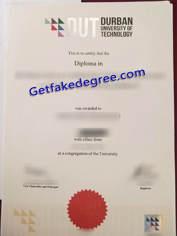 Durban University of Technology degree, Durban University of Technology diploma