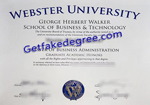 buy fake Webster University degree
