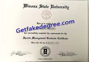 buy fake Winona State University degree
