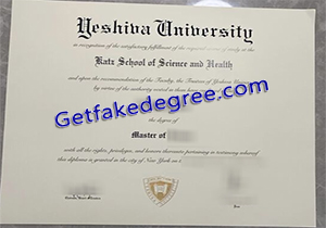 buy fake Yeshiva University degree