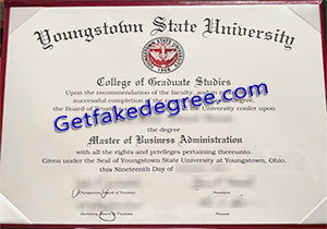 buy fake Youngstown State University diploma