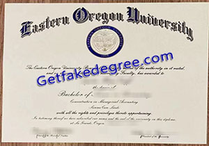 buy fake Eastern Oregon University degree