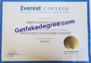 buy fake Everest College diploma