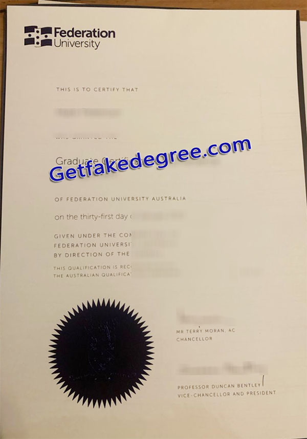 Federation University diploma, Federation University Australia degree