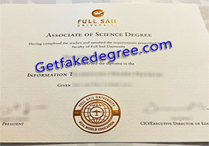 buy fake Full Sail University diploma