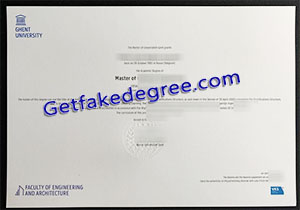 buy fake Ghent University diploma