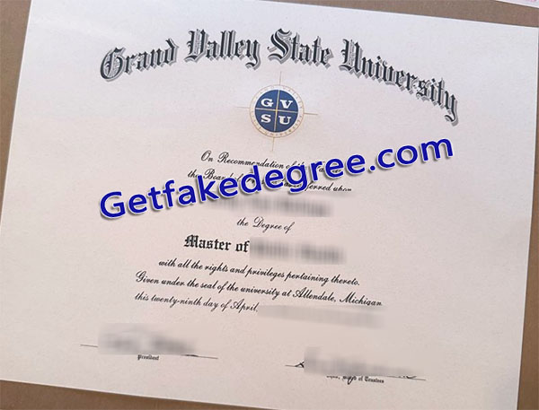 Grand Valley State University diploma, Grand Valley State University degree
