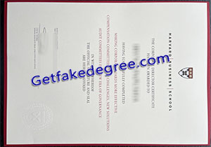 buy fake Harvard Business School certificate