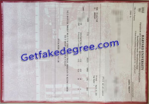 buy fake Harvard University transcript