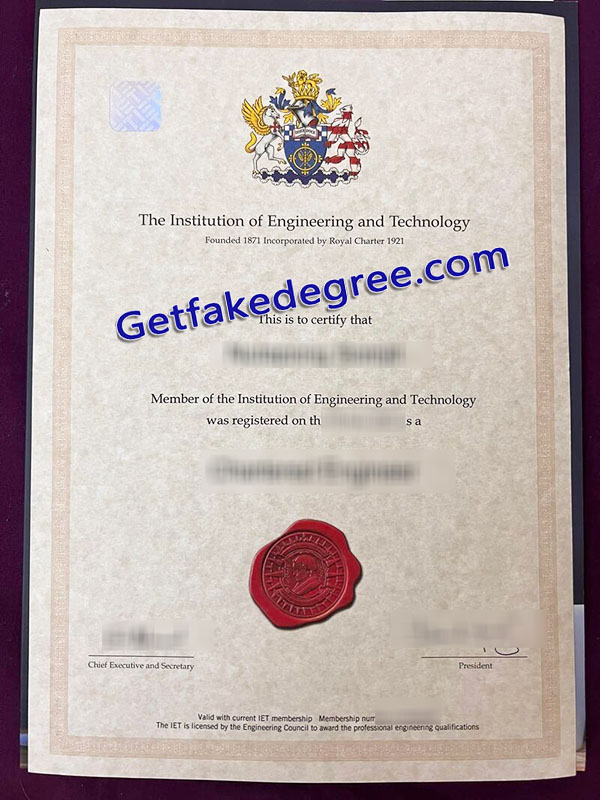 IET certificate, Engineering Council certificate