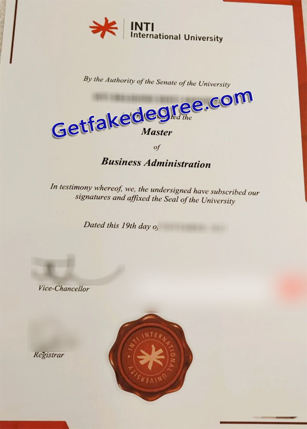 INTI diploma, INTI International University degree