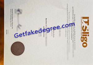 buy fake Institute of Technology Sligo diploma