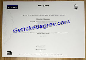 buy fake KU Leuven diploma