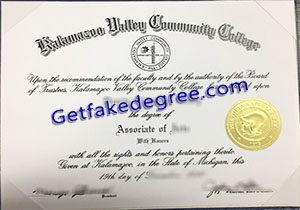 buy fake Kalamazoo Valley Community College degree