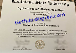 buy fake Louisiana State University degree