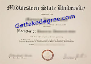 buy fake Midwestern State University diploma