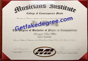 buy fake Musicians Institute diploma