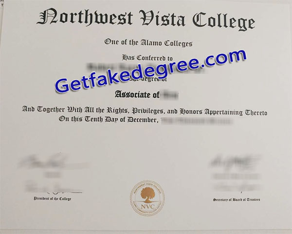 Northwest Vista College degree, Northwest Vista College diploma