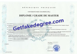 buy fake PSL University degree