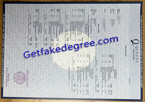 buy fake Queens College transcript