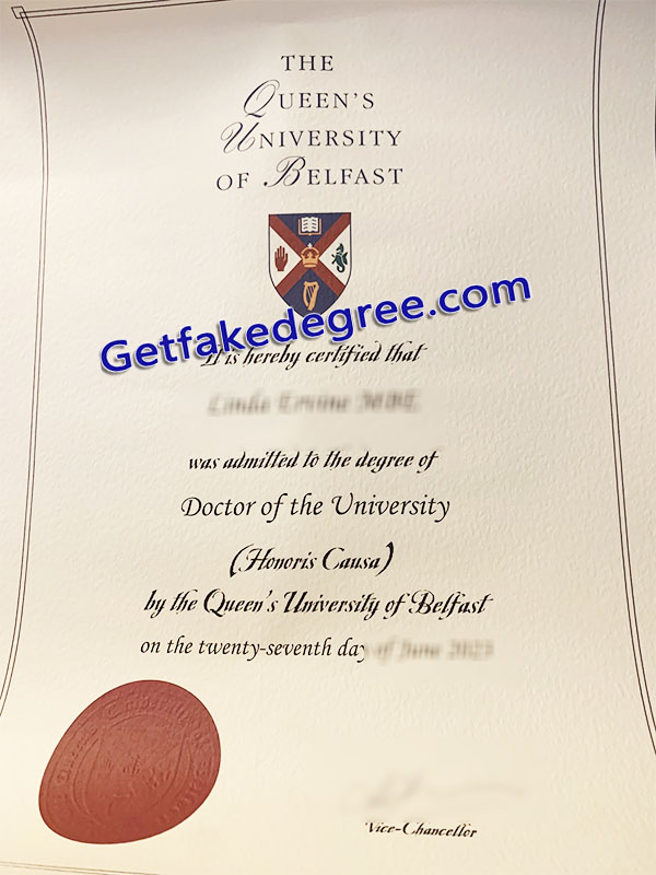 Queen's University Belfast diploma, QUB degree