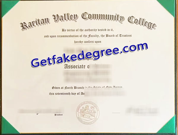 Raritan Valley Community College degree, RVCC diploma