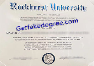 buy fake Rockhurst University diploma