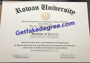 buy fake Rowan University degree