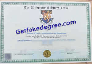 buy fake University of Sierra Leone diploma