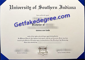 buy fake University of Southern Indiana diploma