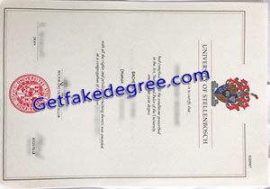 buy fake University of Stellenbosch degree