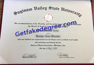 buy fake Saginaw Valley State University degree